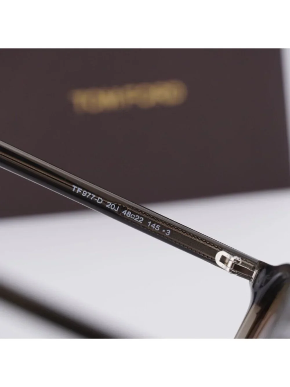 Tom Ford FT0977-D 20J Square Sunglasses - Grey / Roviex